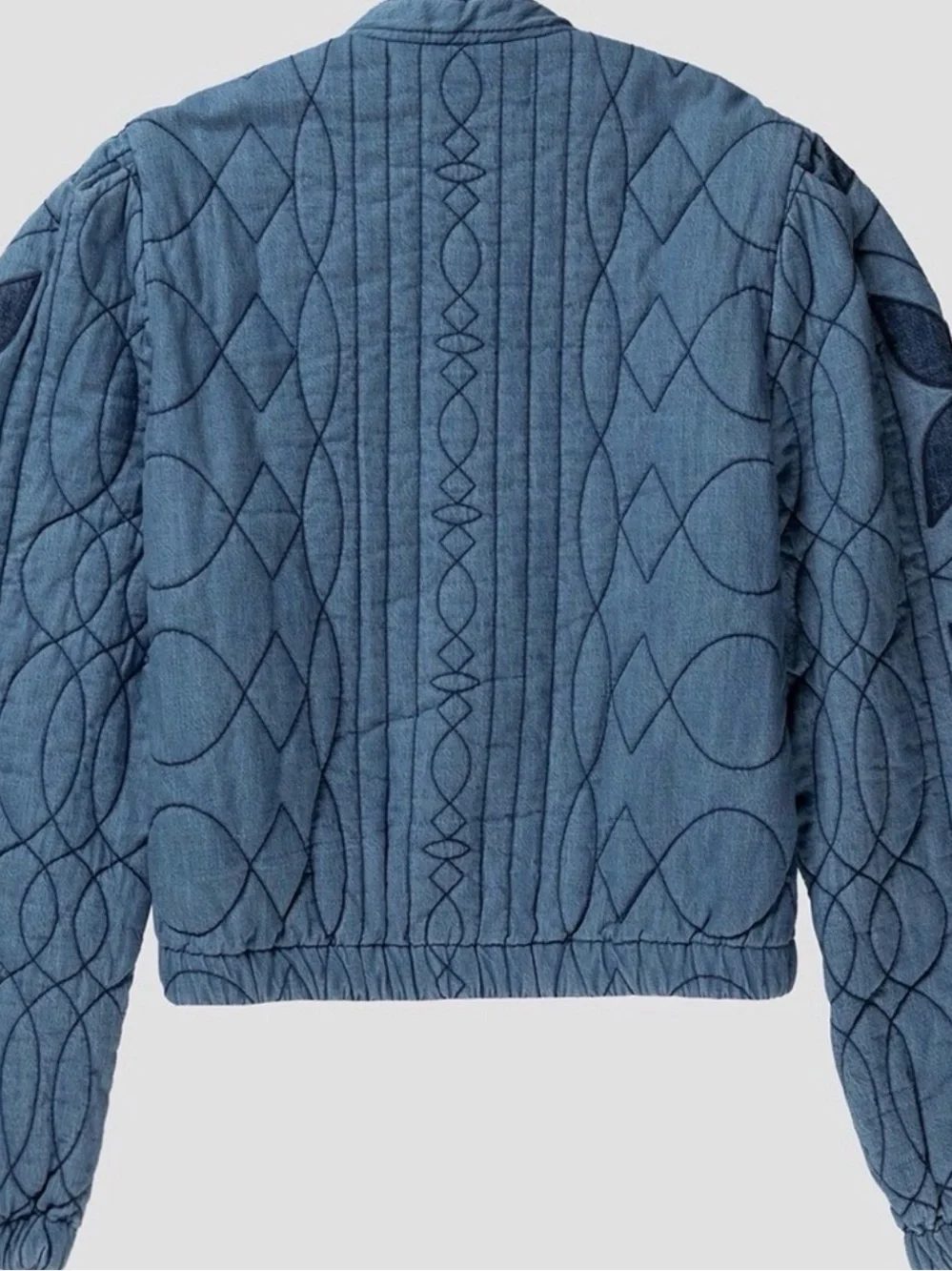 Free People Quinn Quilted Floral Jacket - Picture 4 of 10